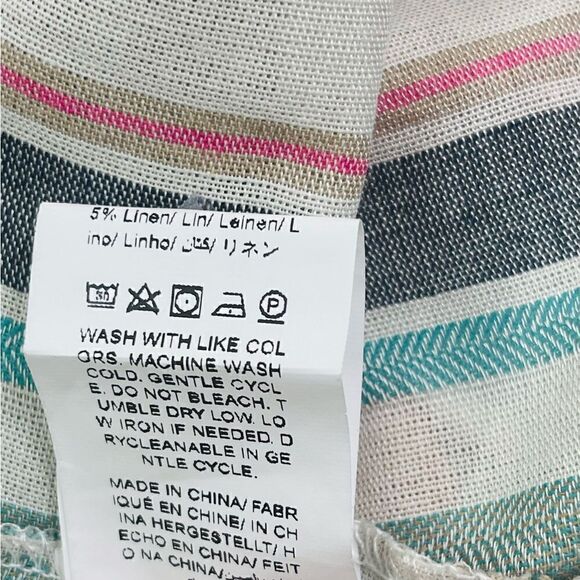 Emery Rose Plus Stripped Pants Suit - Picture 14 of 16